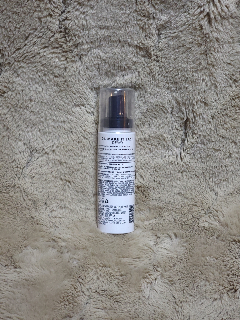 Milani Make It Last Dewy Setting Spray - Picture 2 of 2